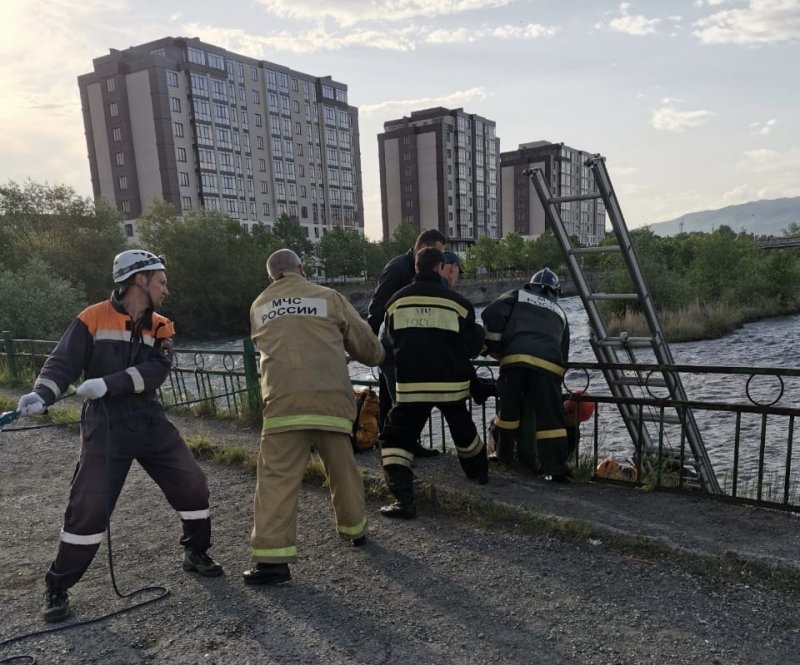 С. ОСЕТИЯ. Во Владикавказе мужчина спрыгнул с моста в реку Терек