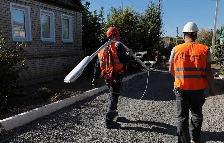 ВОЛГОГРАД. В 275 населённых пунктах Волгоградской области появится новое уличное освещение