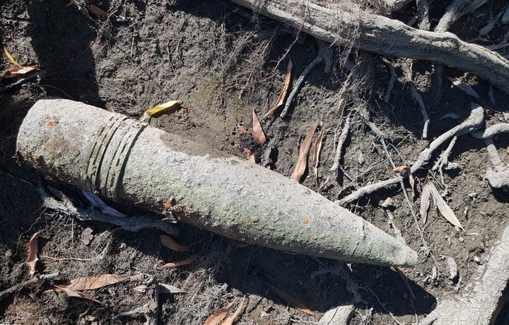 АДЫГЕЯ. Житель Тлюстенхабля нашел боевой снаряд времён войны в притоке реки Кубань