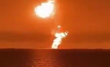 АЗЕРБАЙДЖАН. Извержение грязевого вулкана произошло на Каспии
