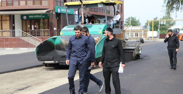 ЧЕЧНЯ. Хас-Магомед Кадыров проинспектировал столичные объекты строительства и ремонта