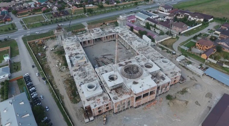 ЧЕЧНЯ. Рамзан Кадыров проверил ход строительства исламского научно-просветительского центра