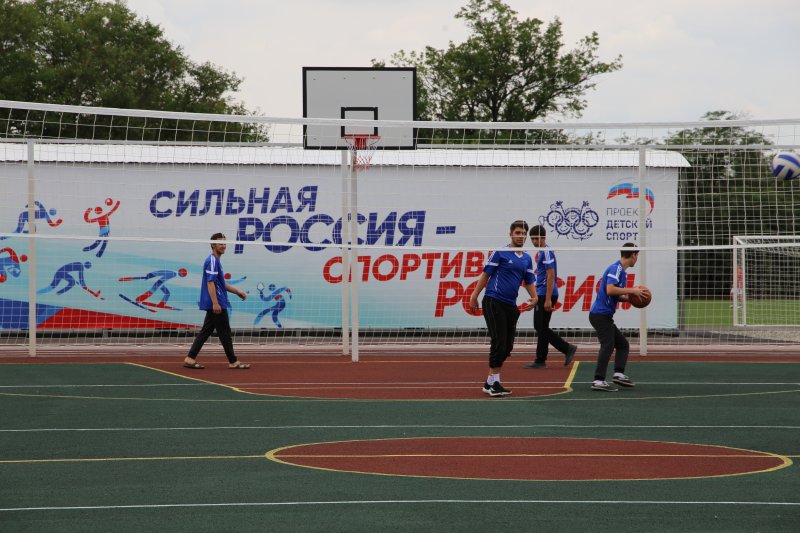 ЧЕЧНЯ. В Аргуне открылся физкультурно-оздоровительный комплекс открытого типа