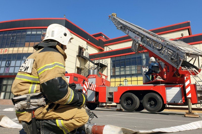 ЧЕЧНЯ. В Чеченской Республике определена лучшая пожарно-спасательная часть
