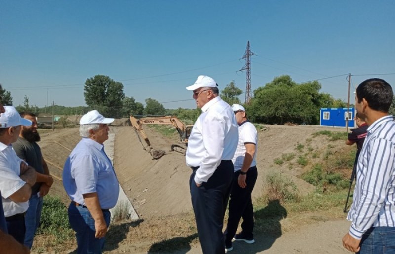 ДАГЕСТАН. На Каргалинском гидроузле идет строительство рыбоходного канала