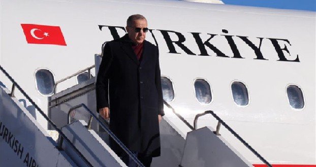 Эрдоган прибывает в Турецкую республику Северного Кипра с двухдневным визитом