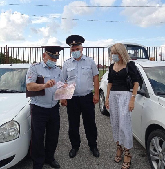 КБР. В Баксанском районе проверили личный автотранспорт полицейских