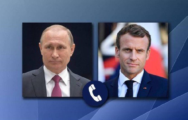 Путин и Макрон договорились о координации по различным аспектам нагорно- карабахского урегулирования