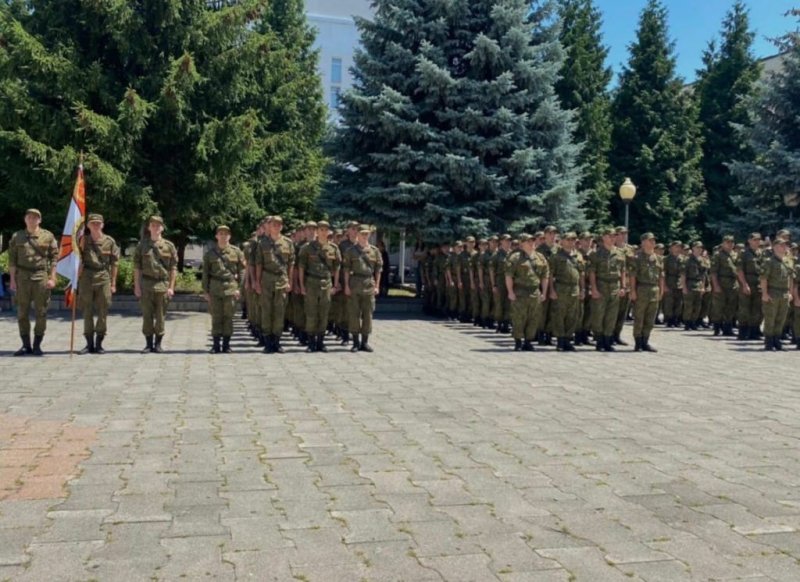 С. ОСЕТИЯ. Курсанты военного учебного центра СОГУ отправляются на учебные сборы