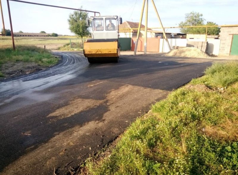 СТАВРОПОЛЬЕ. В двух населенных пунктах Петровского округа на Ставрополье отремонтировали дороги