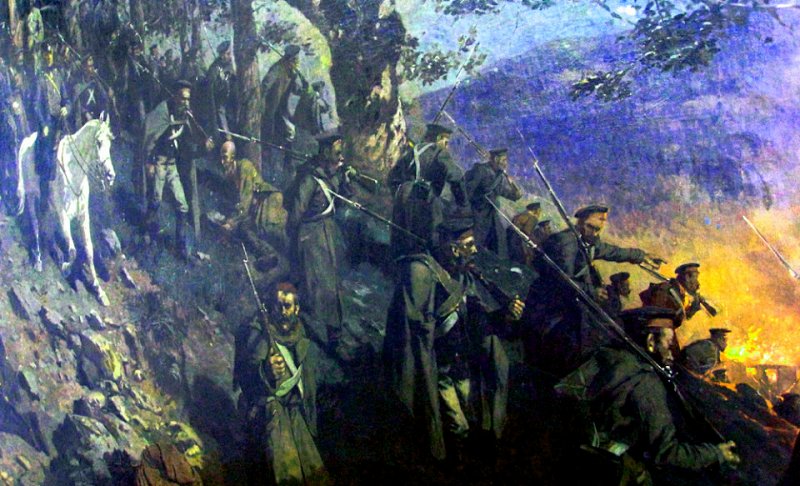 ЧЕЧНЯ.  Даргинская катастрофа 1845 года
