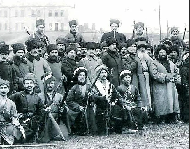 ЧЕЧНЯ.  Узун хаджи и бои под Воздвиженкой и Шали. (1919 год)