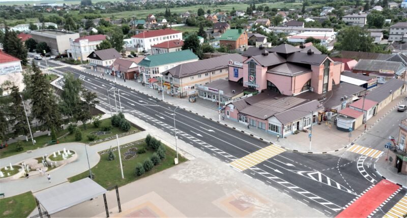 ЧЕЧНЯ.  Дорожные работы по нацпроекту «Безопасные качественные дороги» достигли экватора