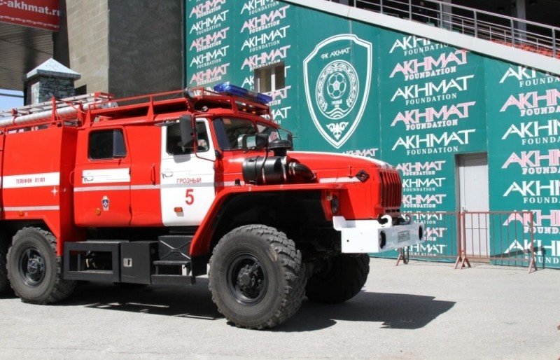 ЧЕЧНЯ. Грозненские пожарные обеспечат безопасность матча «Ахмат» — «Сочи»