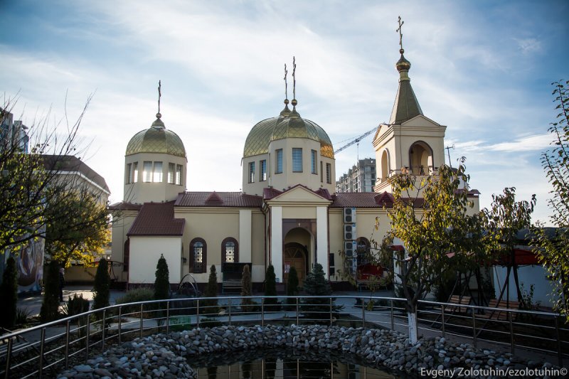 ЧЕЧНЯ. Православный храм в не грозном Грозном