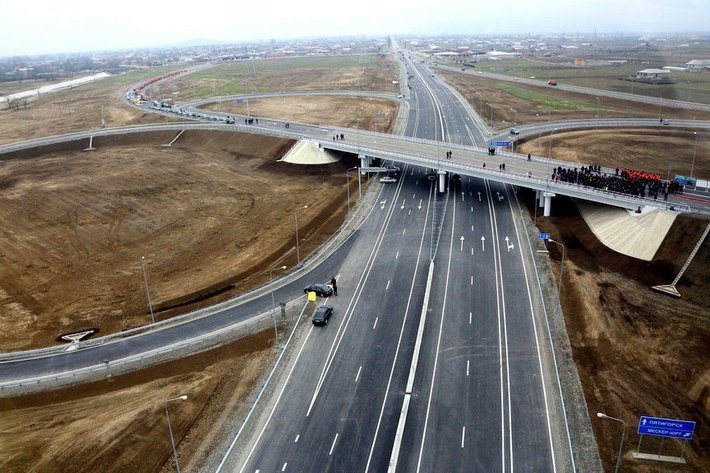 ЧЕЧНЯ. Строительство третьей очереди автодороги в обход Гудермеса завершится в ноябре 2024 года (Фоторепортаж)