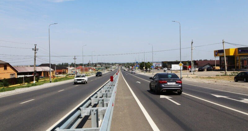 ЧЕЧНЯ. Участок автодороги Гудермес – Кади-юрт, реконструированный в рамках дорожного нацпроекта, готовится к открытию