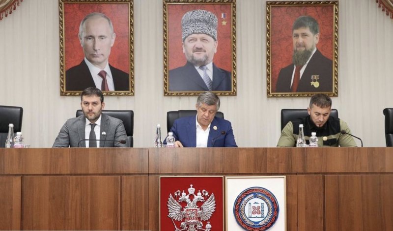 ЧЕЧНЯ.  Выездное заседание регионального штаба по реализации государственной политики в области обеспечения газоснабжения ...