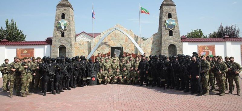 ЧЕЧНЯ. В Грозном отметили 20-ю годовщину со дня образования полка вневедомственной охраны Росгвардии