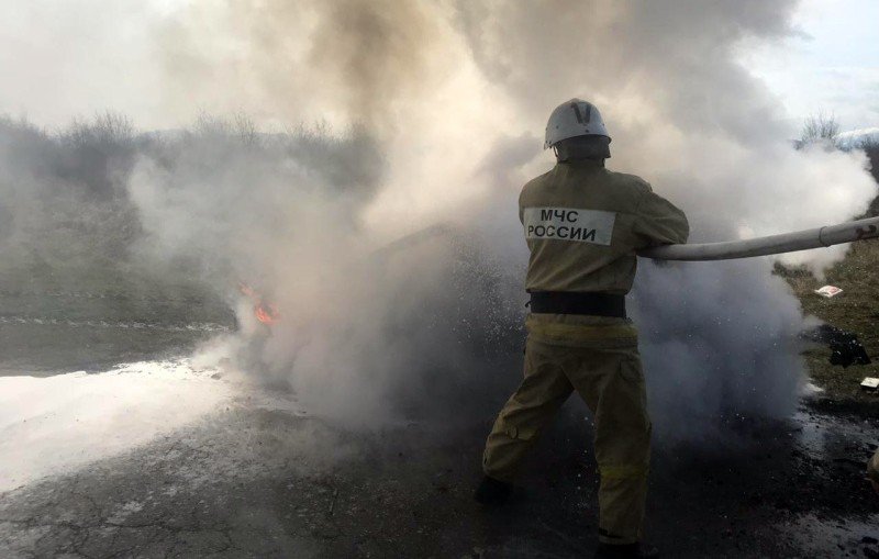 ЧЕЧНЯ. За неделю в России пожарные реагировали на более 8 тысяч техногенных пожаров