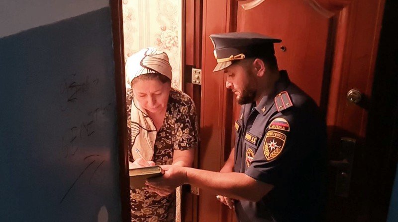 ЧЕЧНЯ. Жителям Грозного напомнили правила пожарной безопасности в жилом секторе