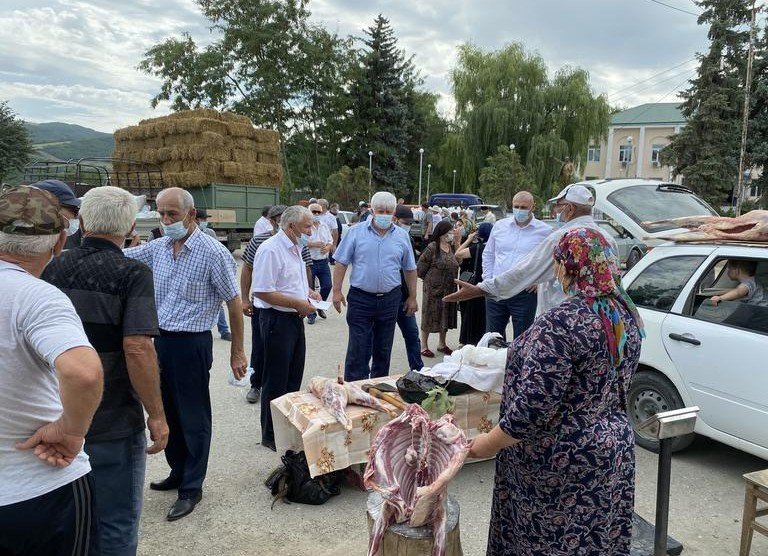 ДАГЕСТАН. В Новолакском районе прошла сельскохозяйственная ярмарка