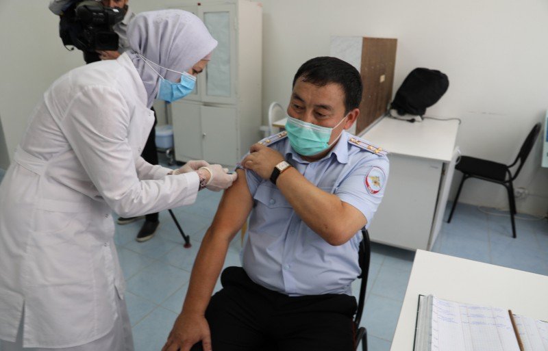 ИНГУШЕТИЯ. Ингушские полицейские активно проходят вакцинацию против коронавирусной инфекции