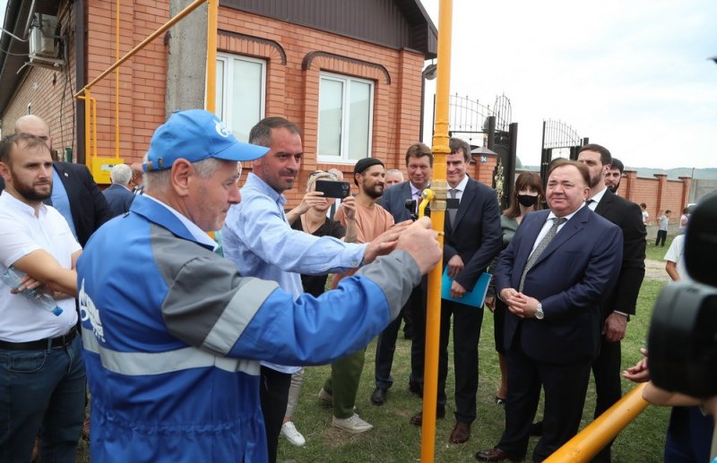 ИНГУШЕТИЯ. В Ингушетии по программе догазификации к газораспределительным сетям подключили первый дом