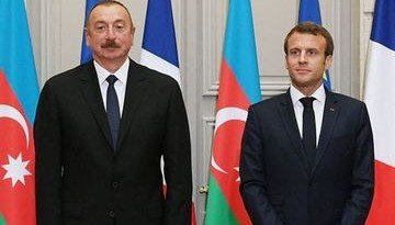 КАРАБАХ. Алиев и Макрон обсудили ситуацию на границе Азербайджана и Армении