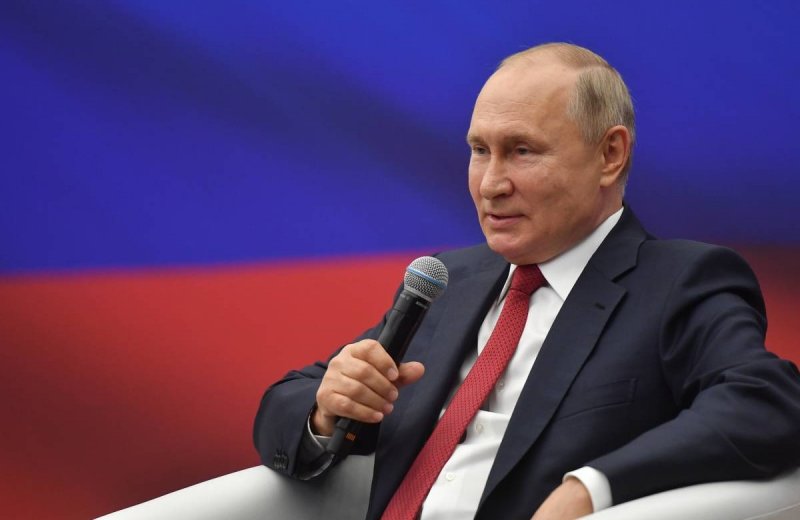 С. ОСЕТИЯ. Владимир Путин: Я рассчитываю, что «Единая Россия» сохранит свои позиции после выборов