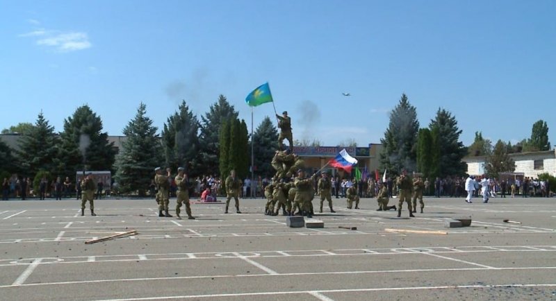 СТАВРОПОЛЬЕ. Ставропольские десантники отпраздновали День ВДВ