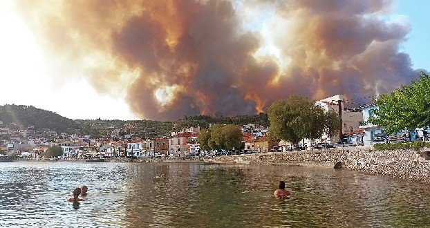 В Греции оценили ситуацию с пожарами