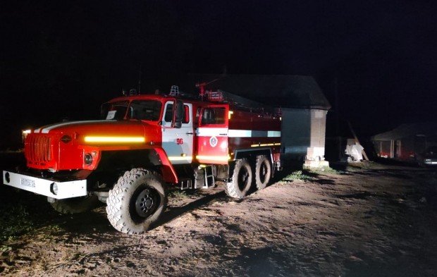 ВОЛГОГРАД. На пожаре в Даниловском районе развернут мобильный пункт управления