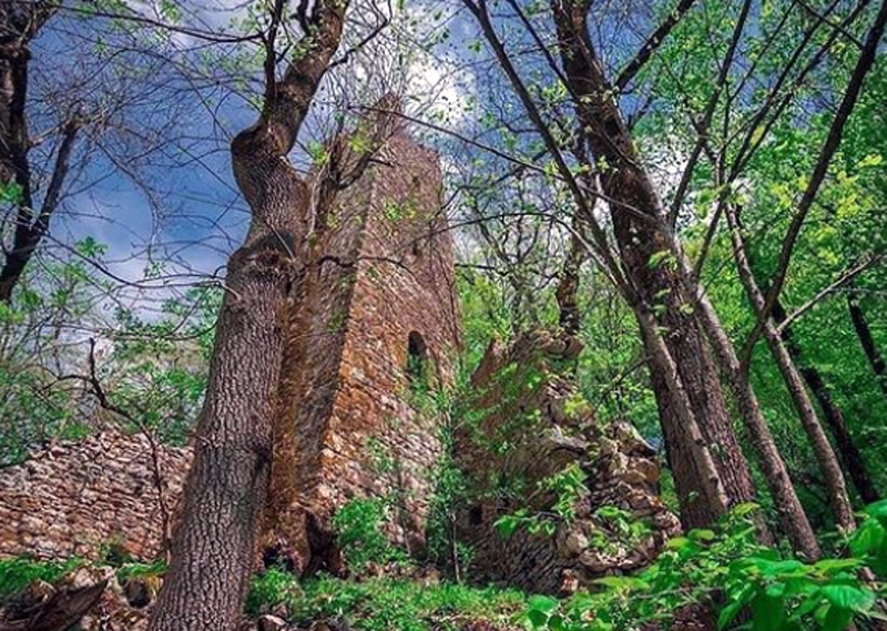 ЧЕЧНЯ.  Историческая область Эрштхой (Орстхой)