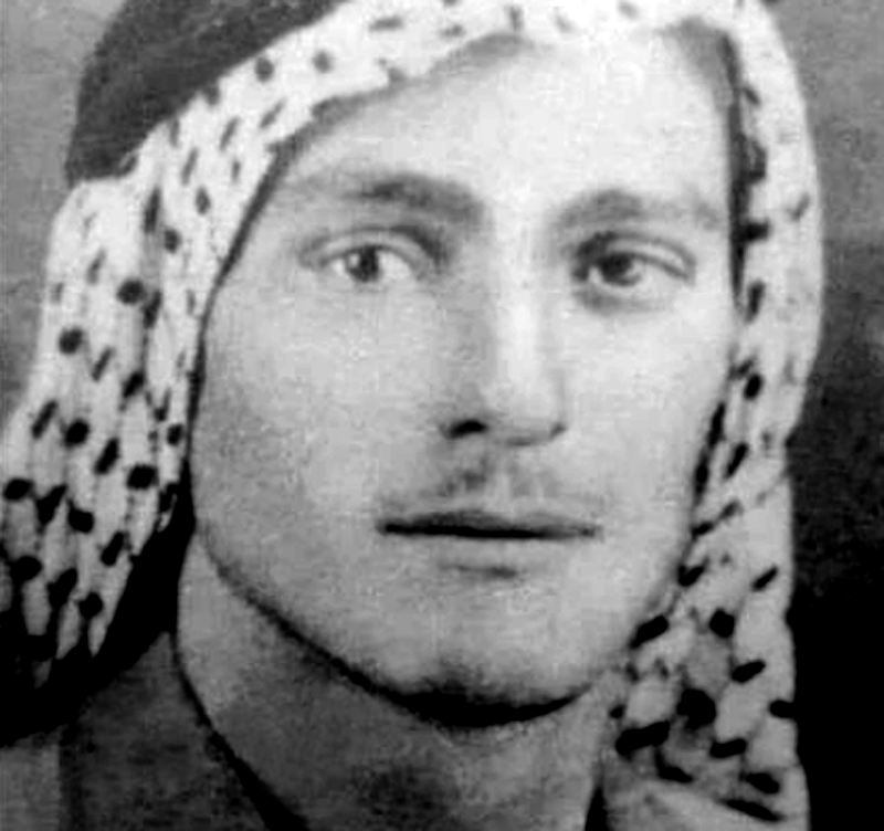 ЧЕЧНЯ.  Иорданский чеченец, герой Арабо-израильской войны  Шукри Хусейн Абдул Маджид Бино