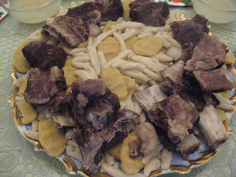 Мясо сушеное по-чеченски