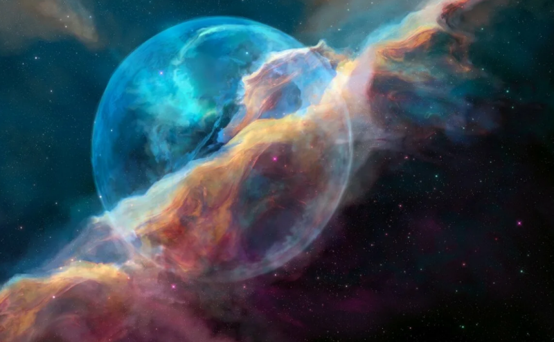 NASA сфотографировала галактический «Пузырь»