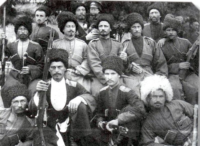 Чеченцы и казаки