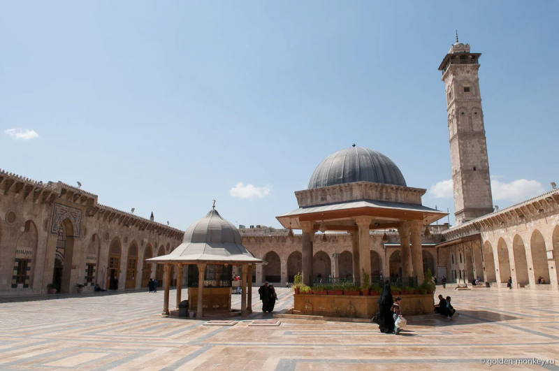 ЧЕЧНЯ. Чеченская делегация оценила реконструкцию мечети Омейядов в Сирии
