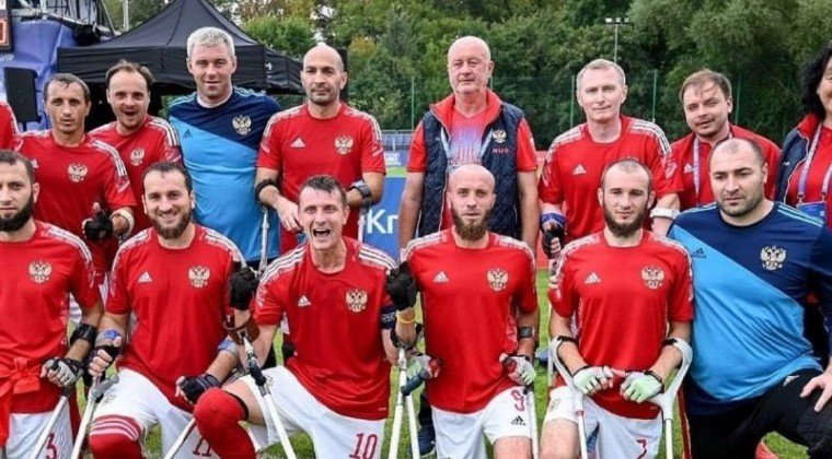 ЧЕЧНЯ. Чеченские футболисты участвуют в Чемпионате Европы по футболу среди ампутантов