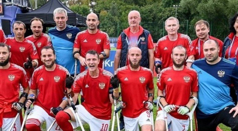 ЧЕЧНЯ. Чеченские футболисты участвуют в Чемпионате Европы по футболу среди ампутантов