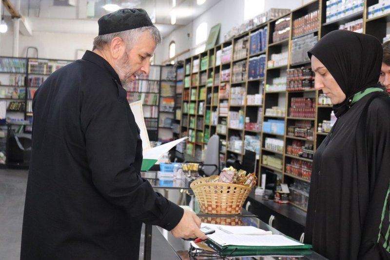 ЧЕЧНЯ. Исламские магазины в Грозном проверили на наличие запрещенной литературы