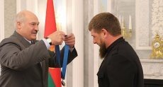 ЧЕЧНЯ.  Кадыров поздравил Лукашенко с днем рождения