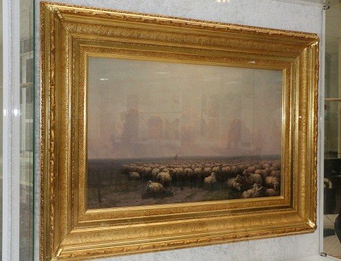 ЧЕЧНЯ. На «Уроке в музее» в рамках программы «Культурная среда» представили картину из личной коллекции А. Кадыровой