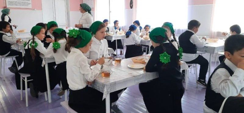 ЧЕЧНЯ. Общественные контролеры не выявили нарушений в организации горячего питания младшеклассников