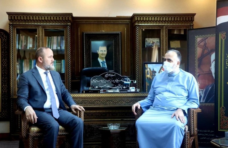 ЧЕЧНЯ. Представитель Главы ЧР в арабских странах встретился с министром по делам религии и вакуфов Сирии
