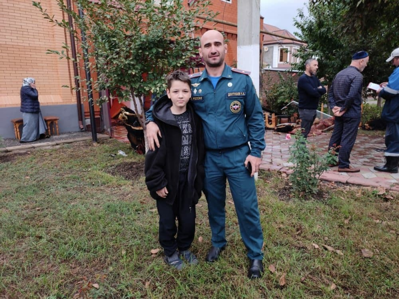 ЧЕЧНЯ. При пожаре в Грозном спасли десятилетнего мальчика