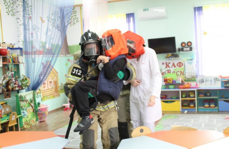ЧЕЧНЯ. Росгвардия и МЧС провели совместные пожарно-тактические учения в Грозном