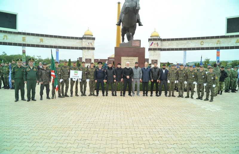 ЧЕЧНЯ. В Грозном стартовали военно-патриотические игры «Наша сила - в единстве»