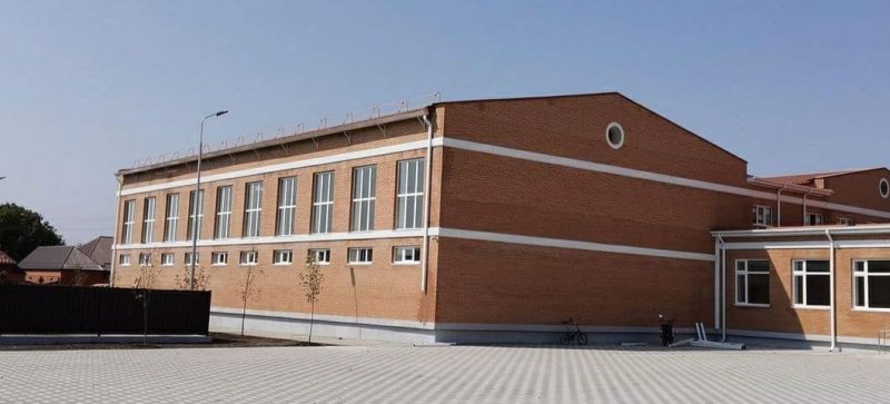 ЧЕЧНЯ. В селе Знаменское строится школа на 600 мест
